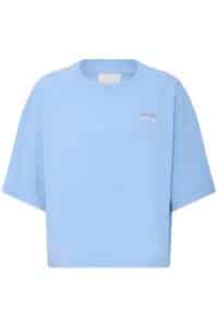 Nica Shirt - Powder Blue/Fiery Red