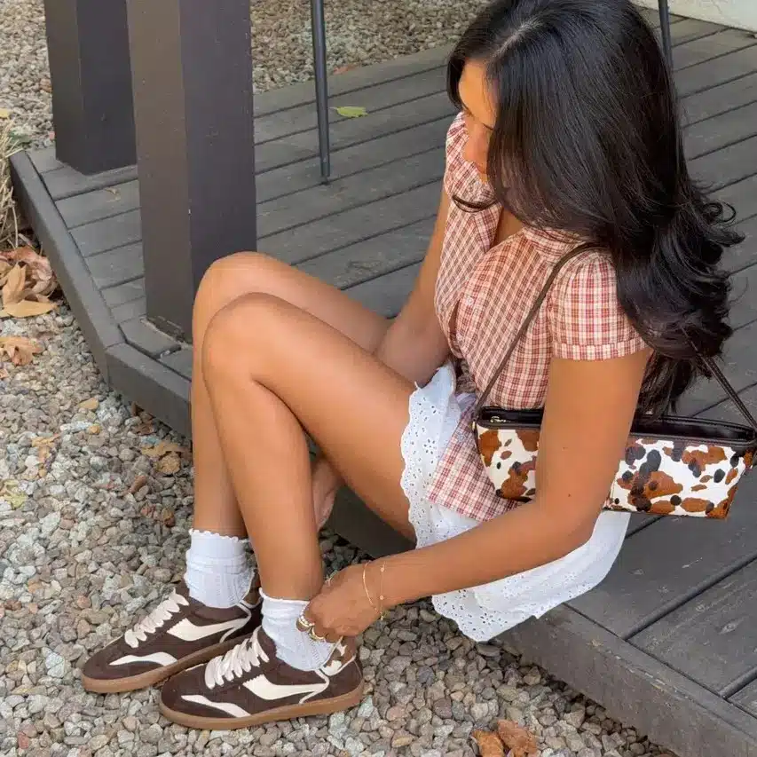 Notice Sneakers - Dark Brown Leather