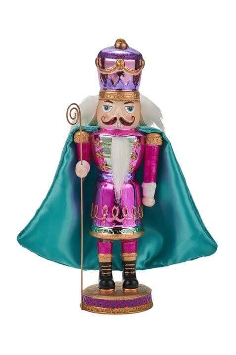 Nutcracker w, cape - Fuchsia/Turquoise