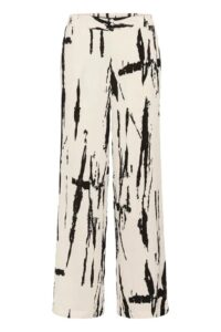 Ora Pants - White/Black Mix