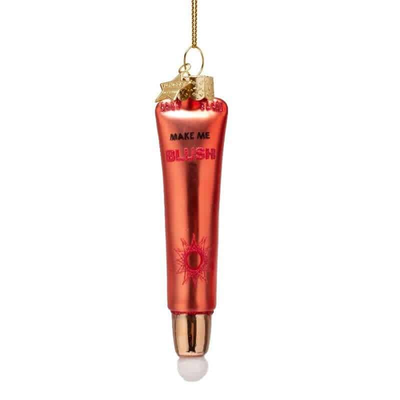 Ornament matt peach liquid blush