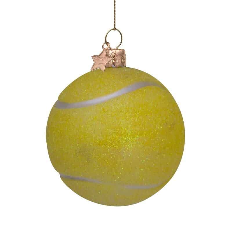 Ornament yellow tennis ball