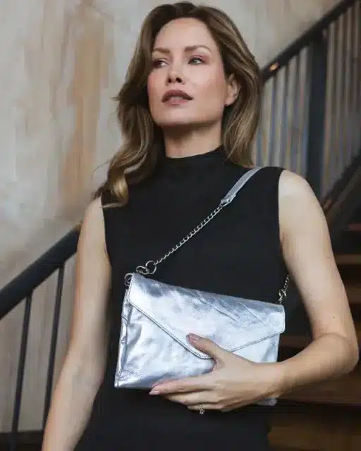 Party Clutch Silver