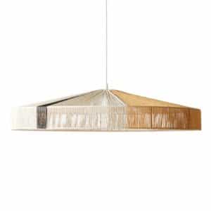 Pendant rope lamp - Black Stripe
