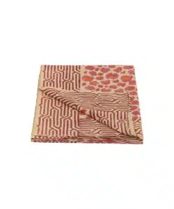 Pink Leopard Single Throw in Tote Bag - 220 x 140 cm