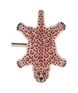 Pinky Leopard Rug - Small