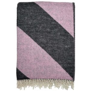 Plaid Angle - Pink/black