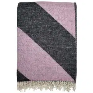 Plaid Angle - Pink/black