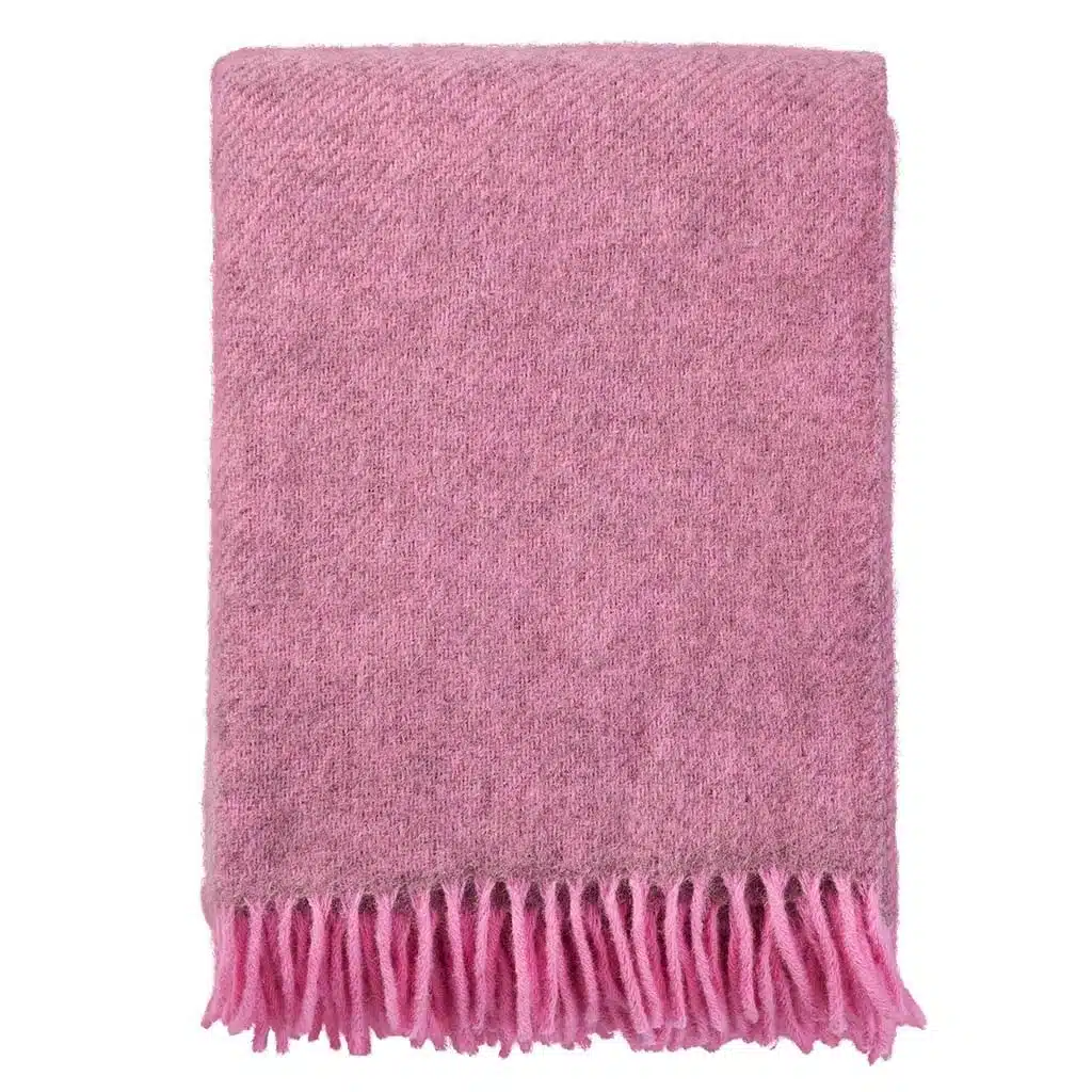 Plaid Gotland - Pink