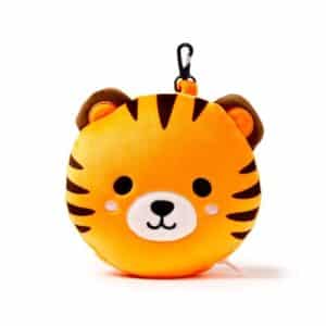 Pluche Tijger Rond Reiskussen & Slaapmasker