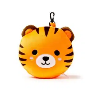 Pluche Tijger Rond Reiskussen & Slaapmasker