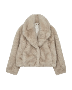 Plushy Jacket peyote melange