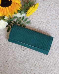 Pochette a Bijoux Catherine-velours groen
