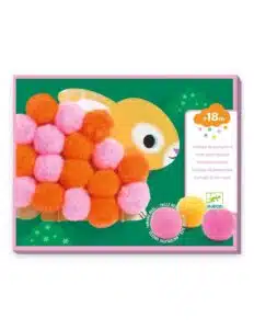 Pompomcollages Dieren