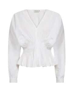 Poplin Blouse - Bright White