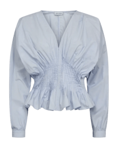 Poplin Blouse - Heather
