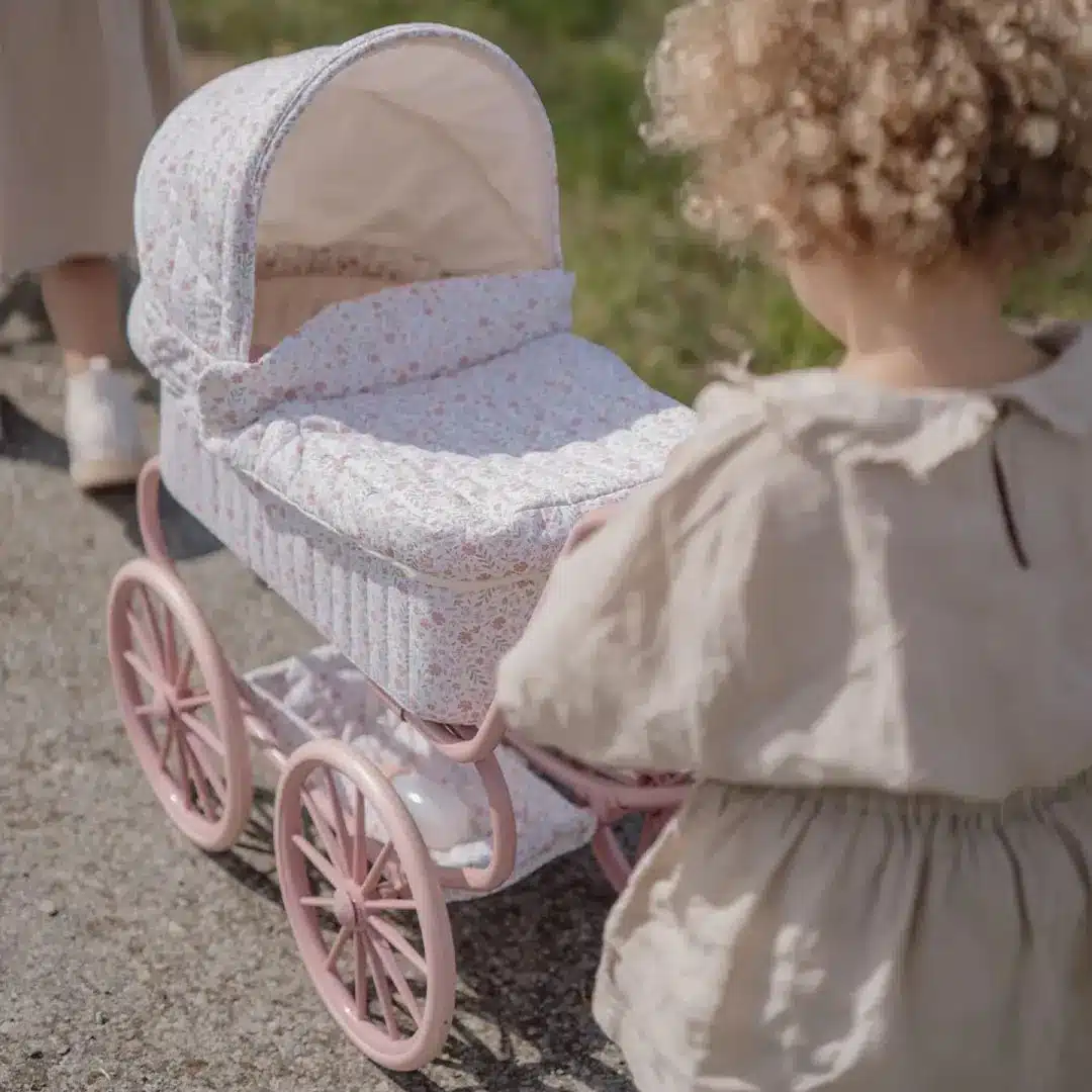 Poppenwagen - Soft Flowers