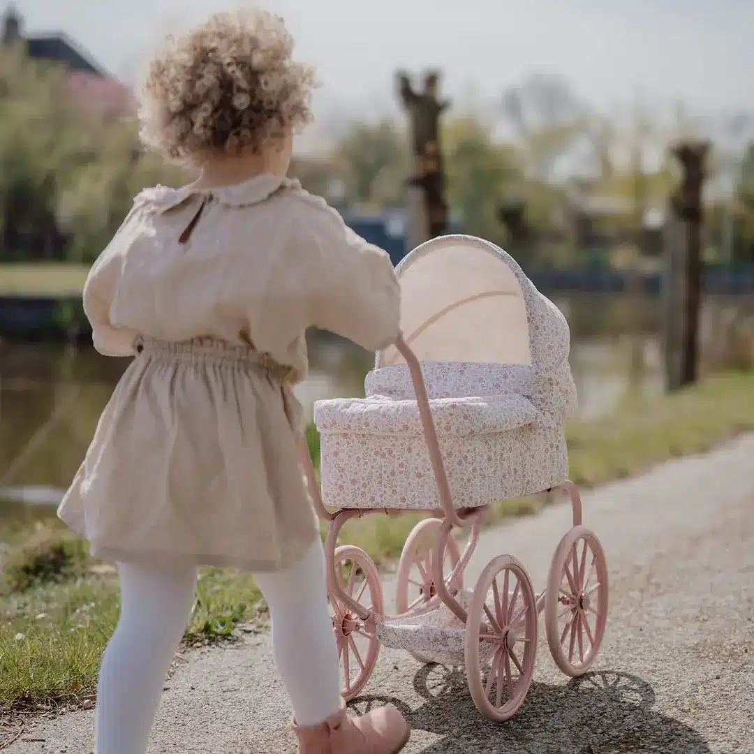 Poppenwagen - Soft Flowers