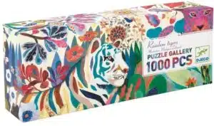 Puzzel Rainbow Tigers -1000pcs