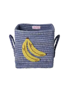 Raffia opbergmand - Grote bananen