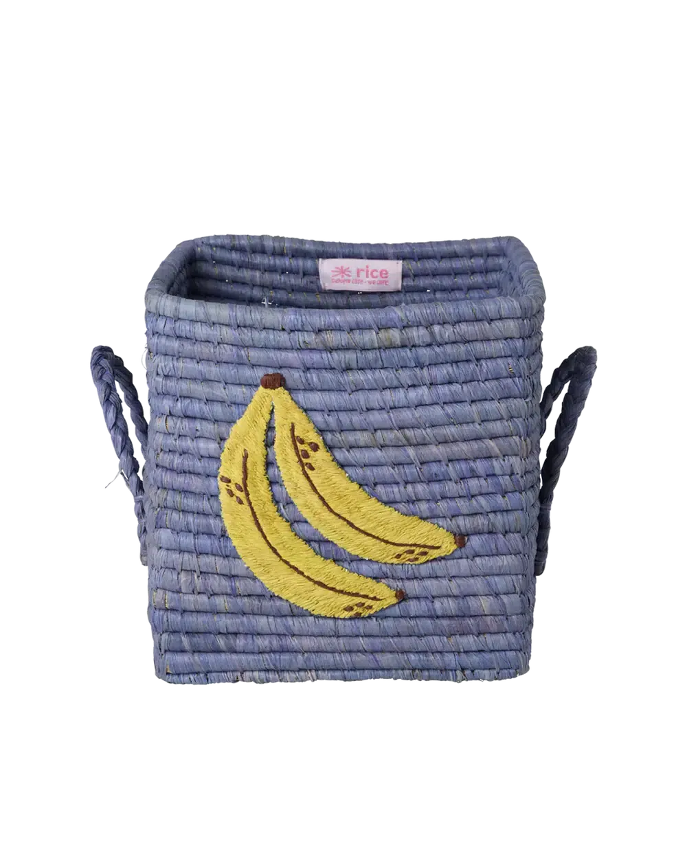 Raffia opbergmand - Grote bananen