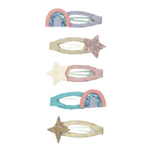 Rainbow & Star Mini Clic Clacs