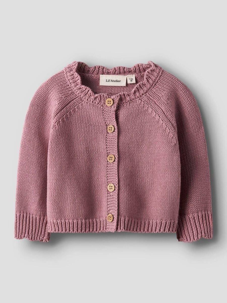 Ramla LS Short Knit Card - Nostalgia Rose