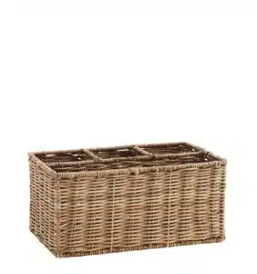 Rattan organiser