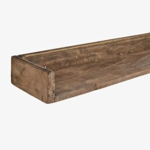 Recycled wooden shelf