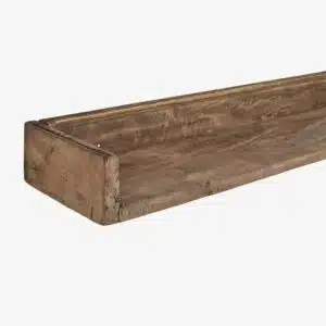 Recycled wooden shelf