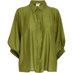 Regina Shirt - Calla Green