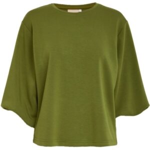 Rikke GRS Jersey Blouse - Calla Green