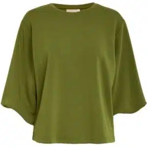 Rikke GRS Jersey Blouse - Calla Green