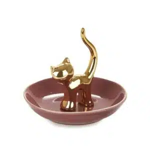 Ring holder Gatto golden
