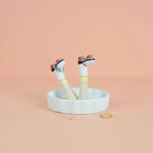 Ring holder Happy Legs - Retro