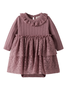 Robelle LS Body Dress - Nostalgia Rose