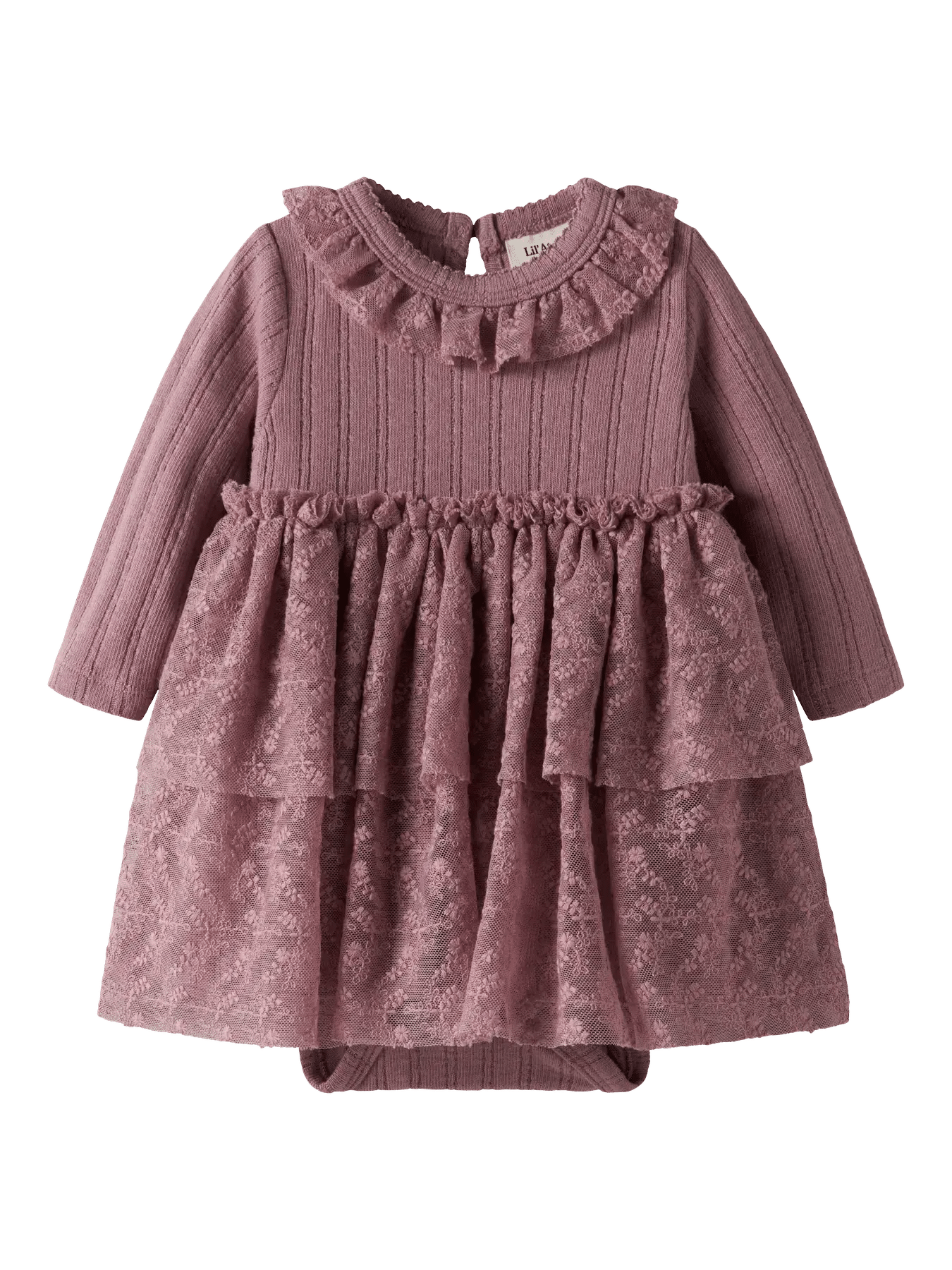 Robelle LS Body Dress - Nostalgia Rose