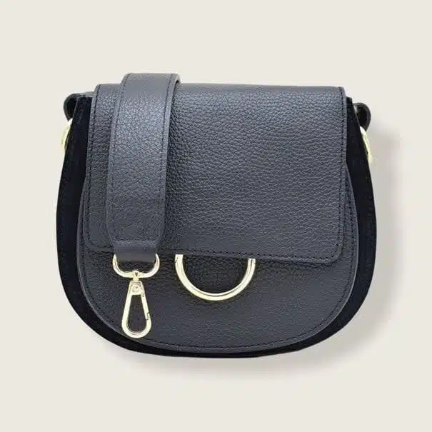 Romy Bag - Black Leather