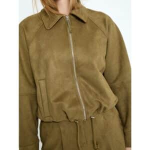Roxanna Jacket - Kangaroo Brown