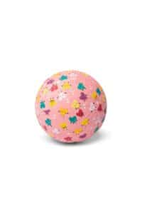 Rubber Bal Hartjes - 13 cm