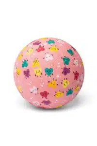 Rubber Bal Hartjes - 18 cm