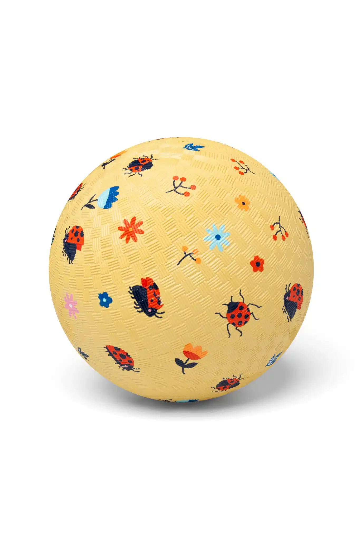 Rubber bal Lieveheersbeestjes- 18 cm