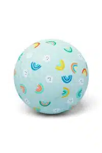Rubber Bal Regenboog - 18 cm