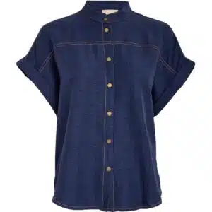 Ruth Shirt - Dark Navy Melange