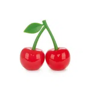 Salt & pepper set Cherry red