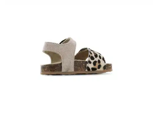 Sandaal Basic - Taupe Leopard