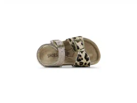 Sandaal Basic - Taupe Leopard