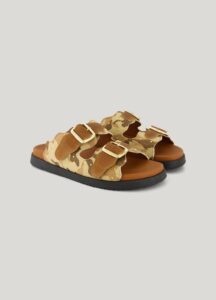 Sandal canvas print stud - Multicolour