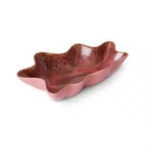 Shell Serving Bowl - Coral