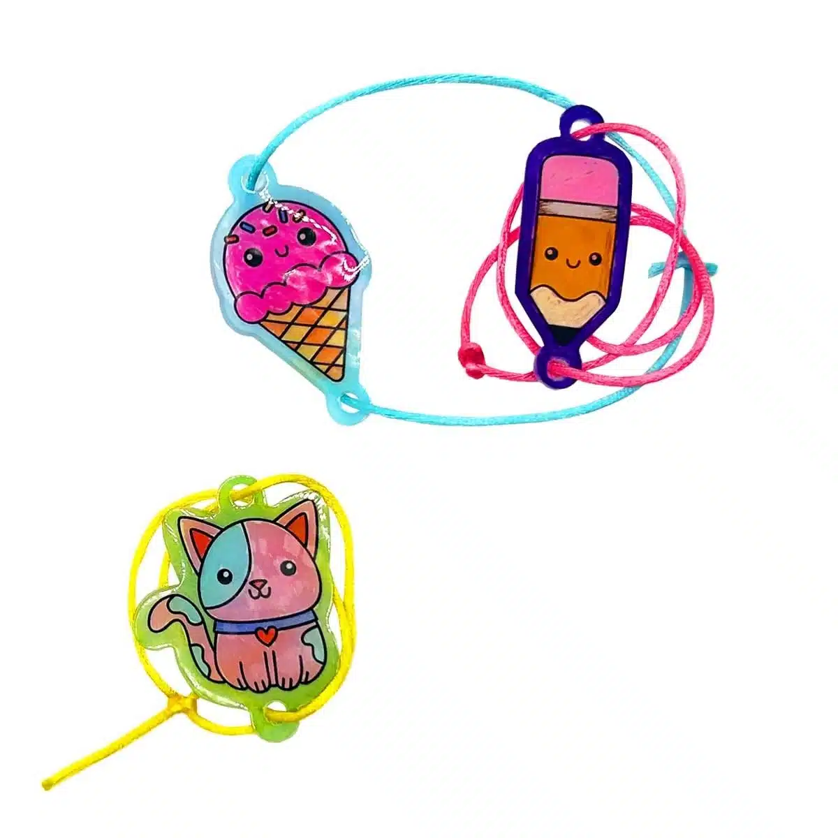 Shrink-Its! D,I,Y, Shrink Art Bracelets Kit – B,F,F,